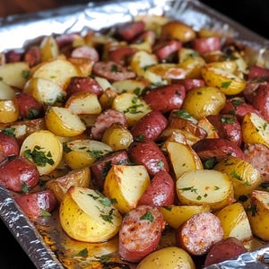 Geräucherte Wurst und Kartoffeln Rezept (Digitaler Download)