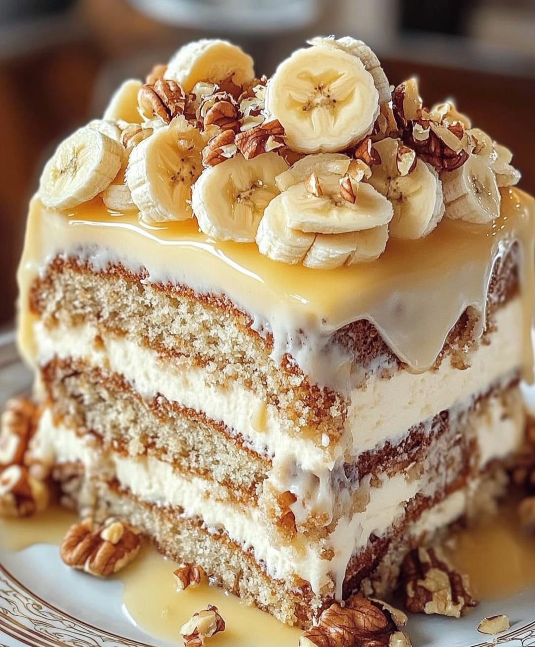 Banana La Mejor Tarta De PlÃ¡tano Receta De Pastel Celestial De