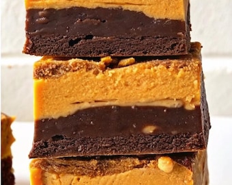 Decadent Biscoff Cheesecake Brownie Recipe PDF | Beginner Baker Friendly | Digital Download