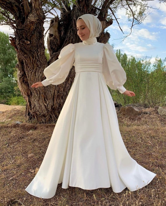 muslim wedding dress