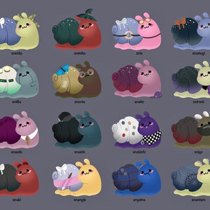 Danganronpa Wooden Snail Charms 2.0