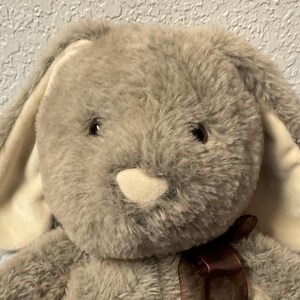 Plush Gray Bunny Rabbit Stuffed Animals Plush Toys Bunny plushies Stuffies Gifts For Daughter Sister Friend Wife Mom Her