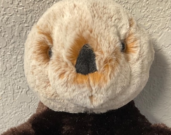 Brown and Beige Sea Otter Plush Toys Stuffed Animals Plush Toys Stuffies Plushies Collectibles Gifts For Girls Boys Him Her Mom Dad Daughter