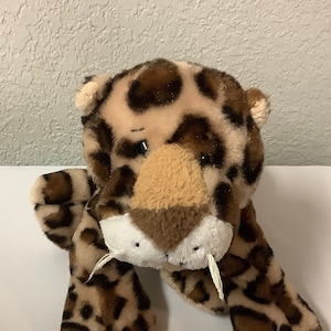 Ganz Plush Leopard Stuffed Animal Vintage Collectors Item Kids Gifts Girls Boys Moms Friends Sisters Her All Occasions