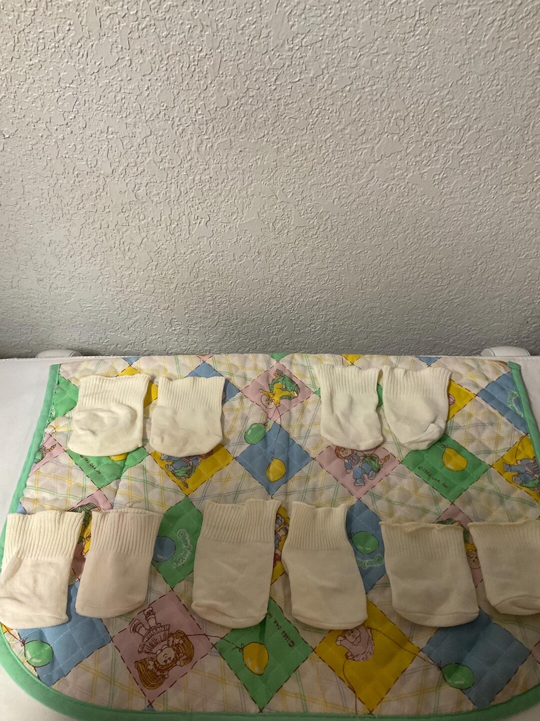 Vintage Cabbage Patch Kids Lot of 5 Pair of Socks for CPK Doll ...