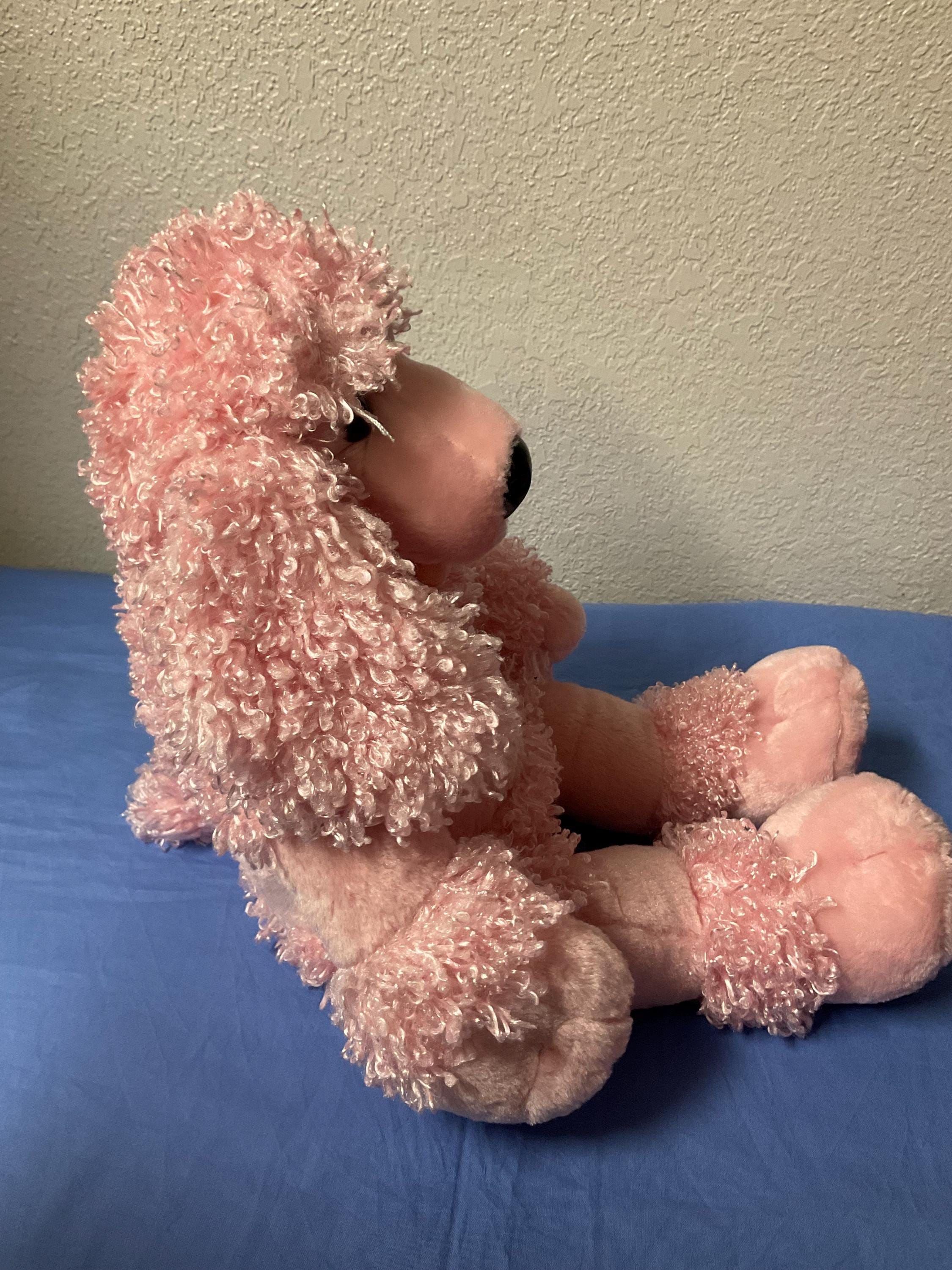 ヴィンテージ Build A Bear Workshop ぬいぐるみ ピンク プードル BAB