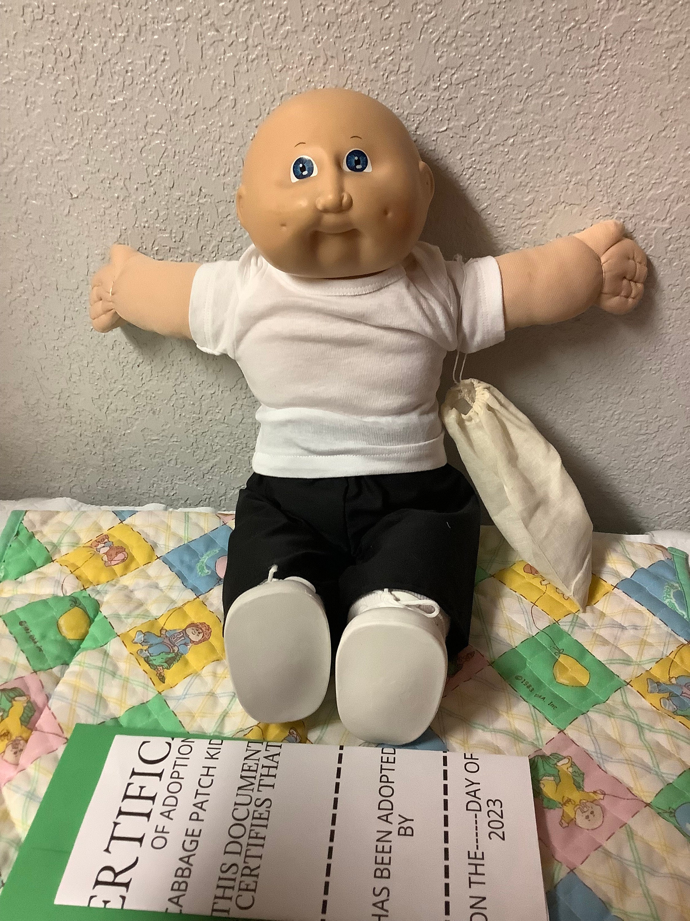 Bald boy cabbage clearance patch doll