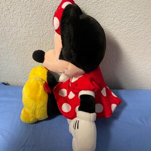 Vintage Disney’s Minnie Mouse Plush Toy Stuffed Animal Minnie Plushies Stuffies Gifts For Girls Daughter Mom Sister Friend Wife Her image 3
