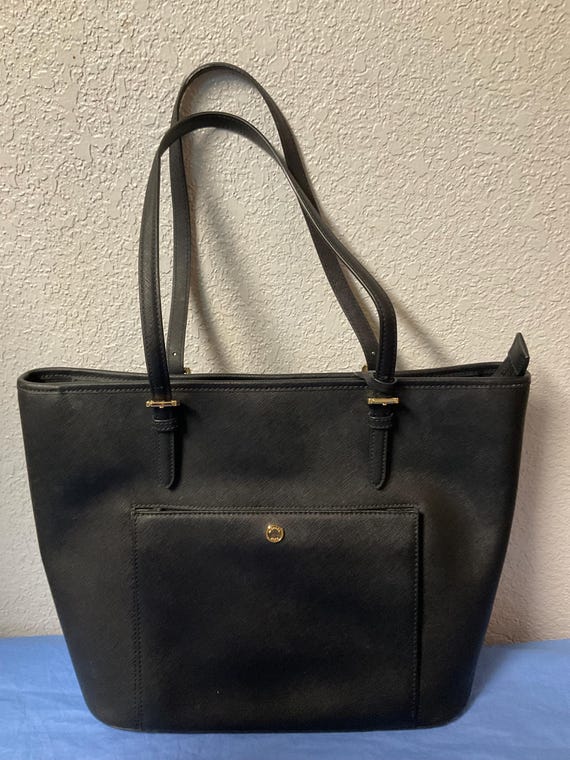 Women’s Michael Kors Black Tote Bag Elegant Tote Luxury Designer Bag Gifts For Mother Wife Daughter Sister Aunt Friend Her
