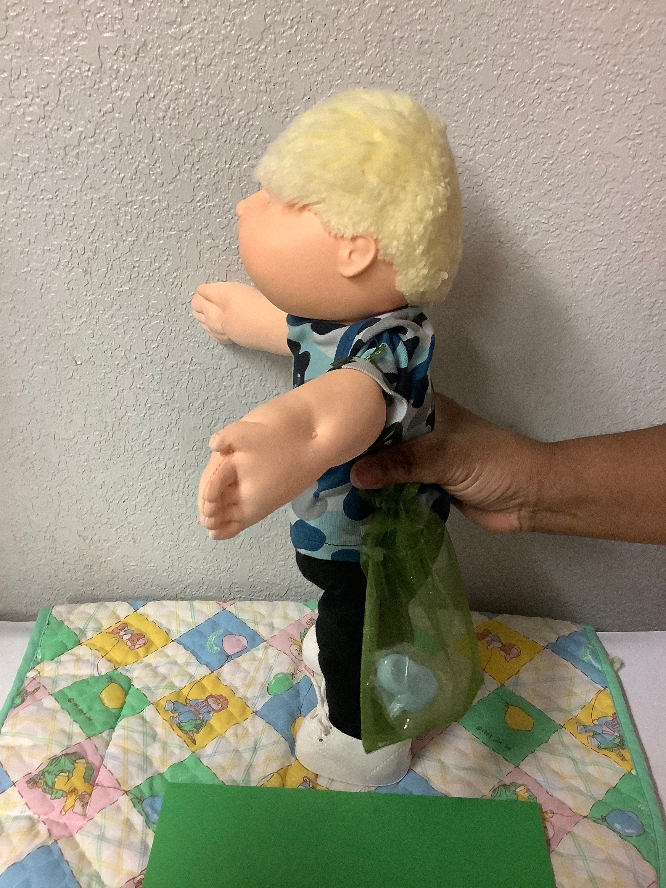 Vintage Cabbage Patch Kid Designer Line Boy Head Mold #44