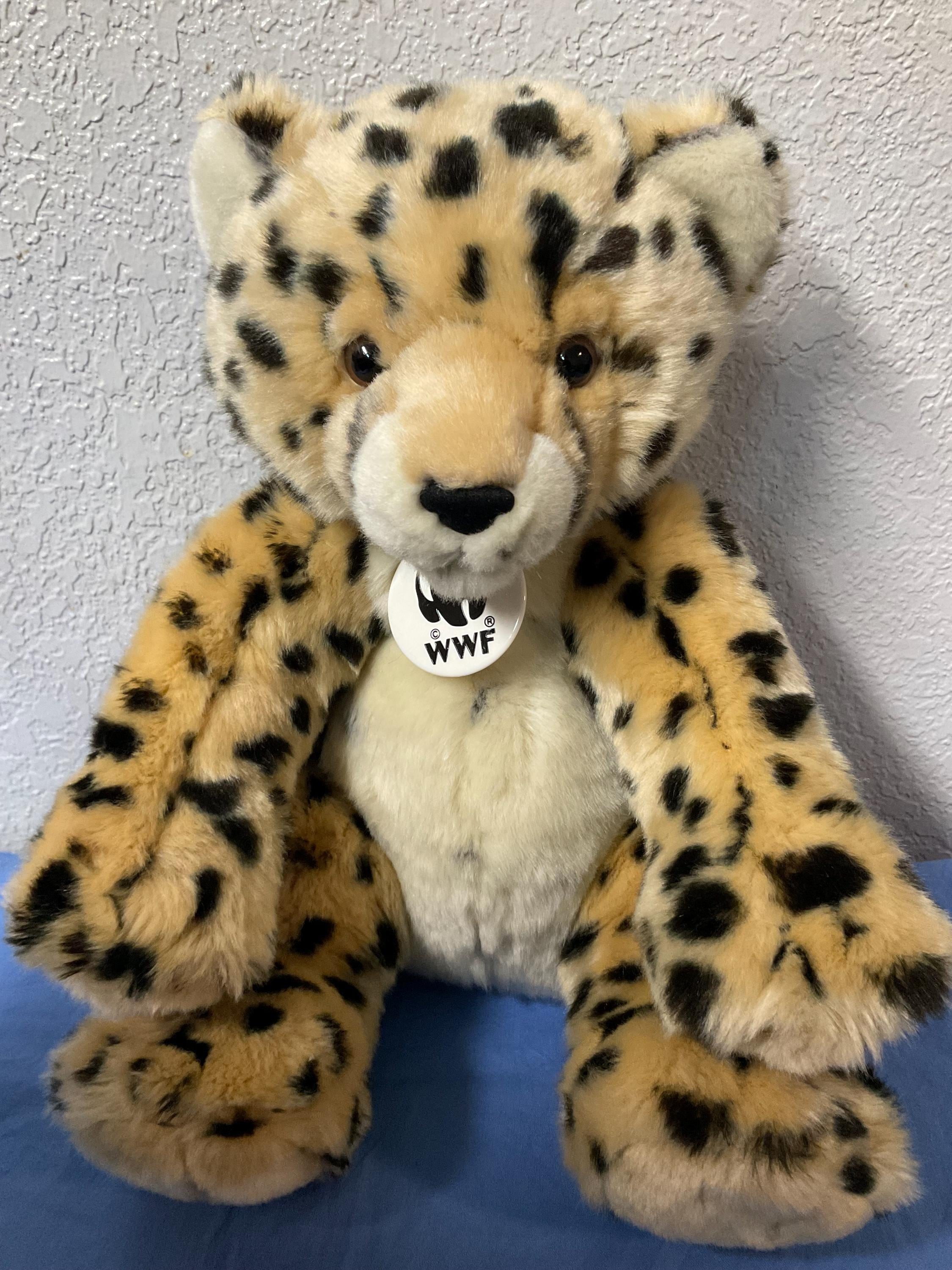 Build A Bear (world Wildlife Fund) WWF Plush Cheetah With Tag BAB