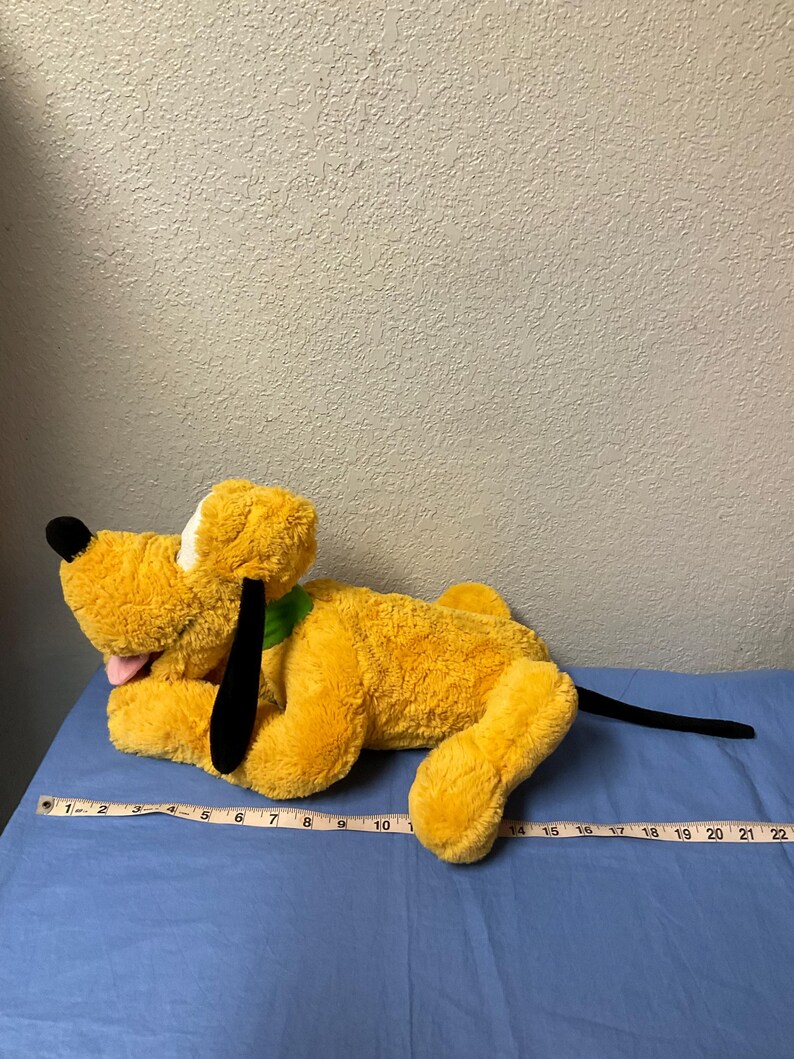 Restored Disney Store’s “Pluto” Plush Dog Genuine Authentic Original Mickey Mouse Dog Plushies Stuffies Gifts For Girls Boys Son Daughter image 10