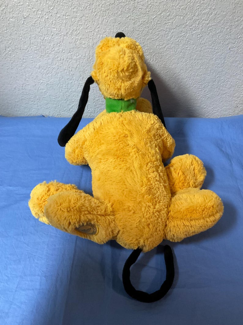 Restored Disney Store’s “Pluto” Plush Dog Genuine Authentic Original Mickey Mouse Dog Plushies Stuffies Gifts For Girls Boys Son Daughter image 6