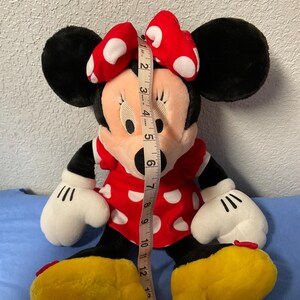 Vintage Disney’s Minnie Mouse Plush Toy Stuffed Animal Minnie Plushies Stuffies Gifts For Girls Daughter Mom Sister Friend Wife Her image 6