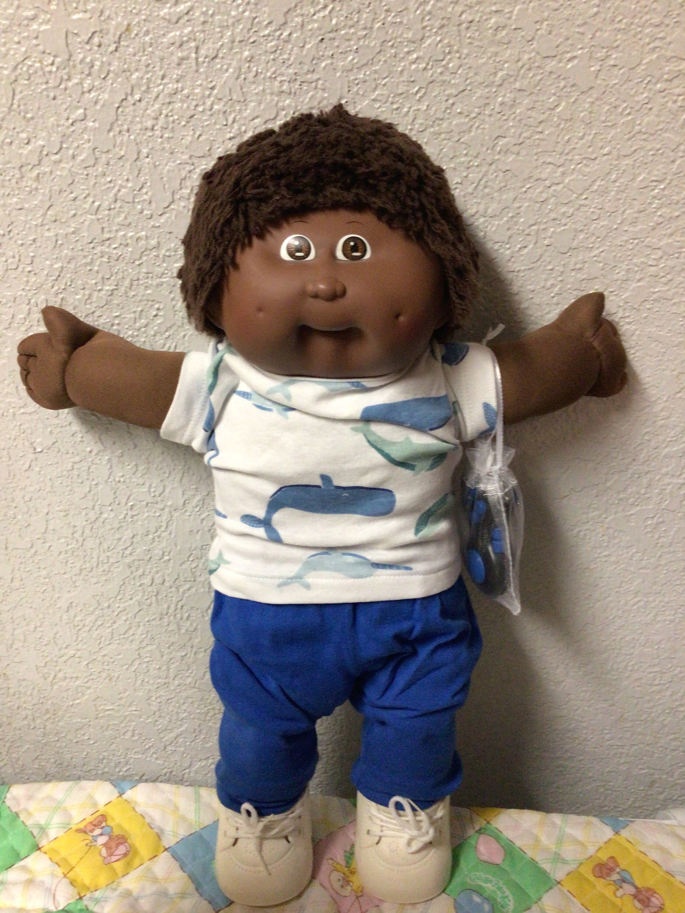 black cabbage patch logo
