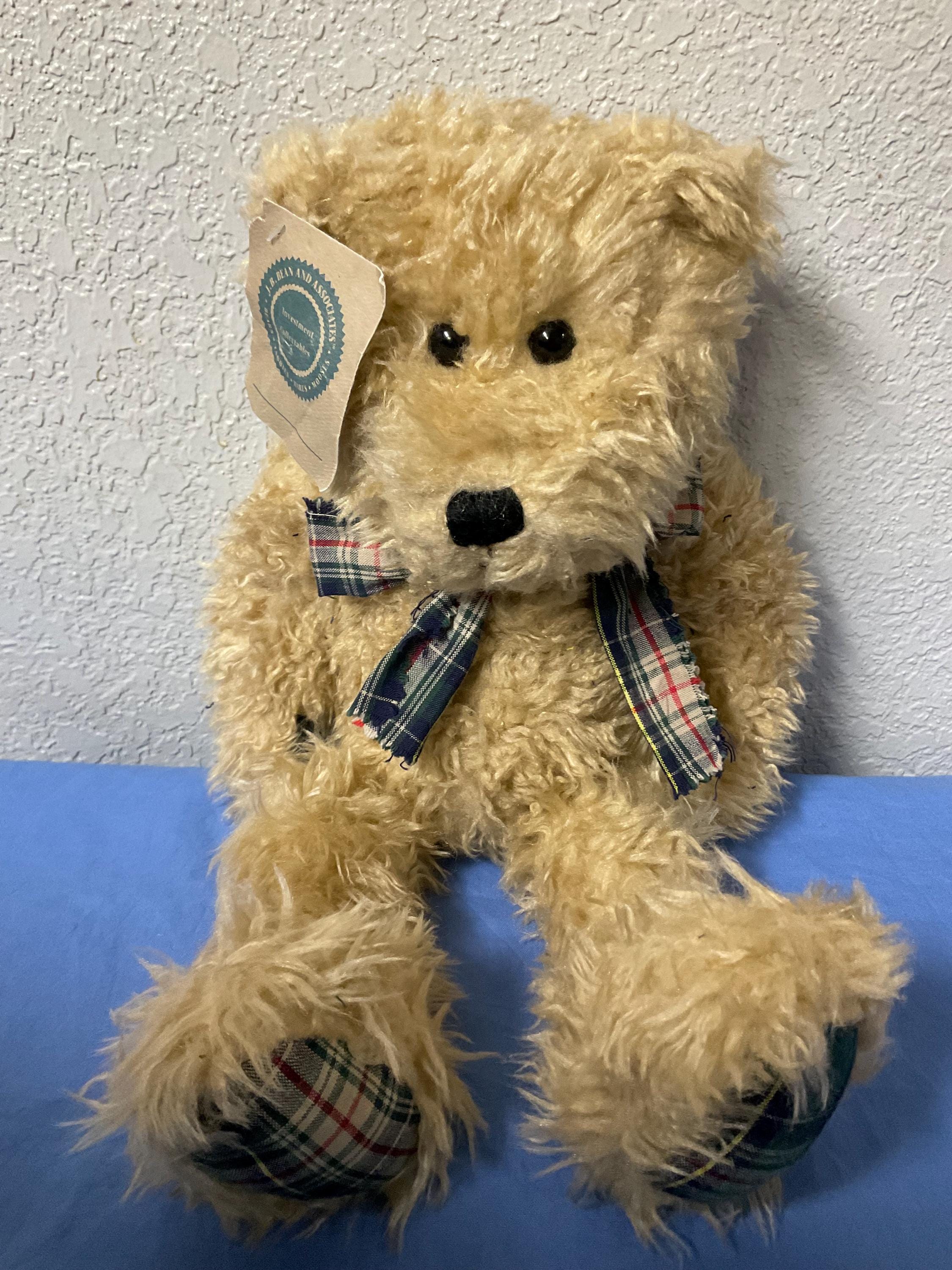 The Boyds Collection LTD Beige Weighted Teddy Bear J.B. Bean