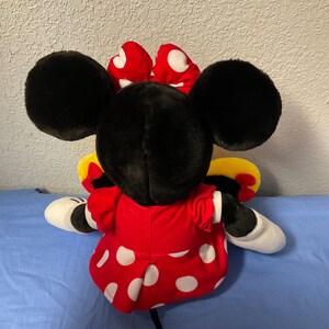 Vintage Disney’s Minnie Mouse Plush Toy Stuffed Animal Minnie Plushies Stuffies Gifts For Girls Daughter Mom Sister Friend Wife Her image 4