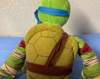 80's ミュータント　タートルズ　ニンジャタートルズ　レオナルド　ぬいぐるみ ティーンエイジ・ミュータント・ニンジャ・タートルズ「レオナルド