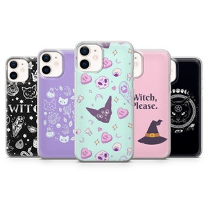 Mystical Phone Cover, Witchcraft Case for iPhone 16, 15, 14, 13, 12 Pro Max, Samsung S25, S24 Fe, S23 Ultra, S22, Galaxy A56, Google Pixel 9