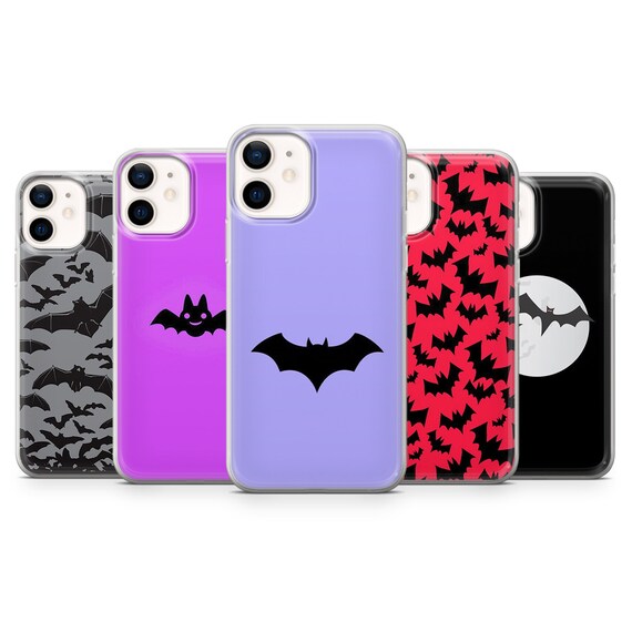 Bat Phone Case, Grunge Phone Case for iPhone 17, 16, 15, 14 Pro Max, Samsung S25 Ultra, S24 Fe, S23, S22, Galaxy A36, Google Pixel 10 Pro XL
