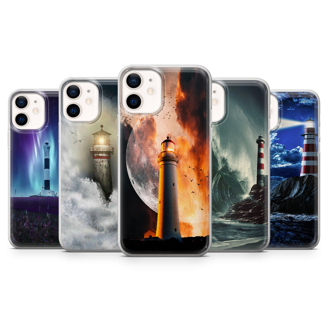 Lighthouse Phone Case, Light Phone Case for iPhone 16, 15, 14, 13 Pro