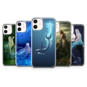 Mermaid Phone Case, Fantastic Phone Case for iPhone 16, 15, 14, 13 Pro Max, Samsung S25, S24 Fe, S23 Ultra, S22+, Galaxy A36, Google Pixel 9