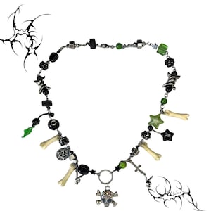 Dressed Up in My Bones Necklace