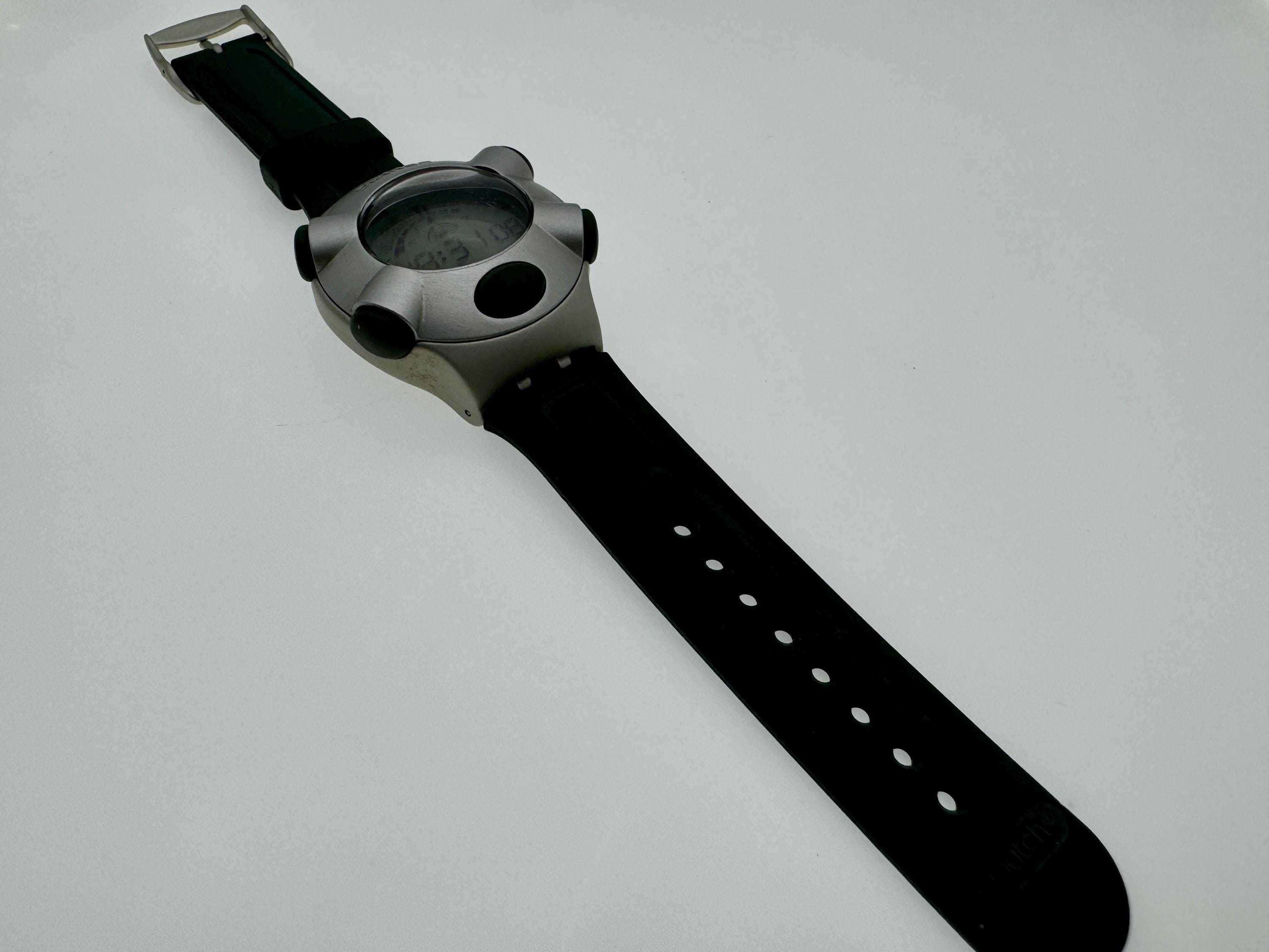 Vintage Swatch .beat Aluminum Digital Watch, 1990s, Green - Etsy