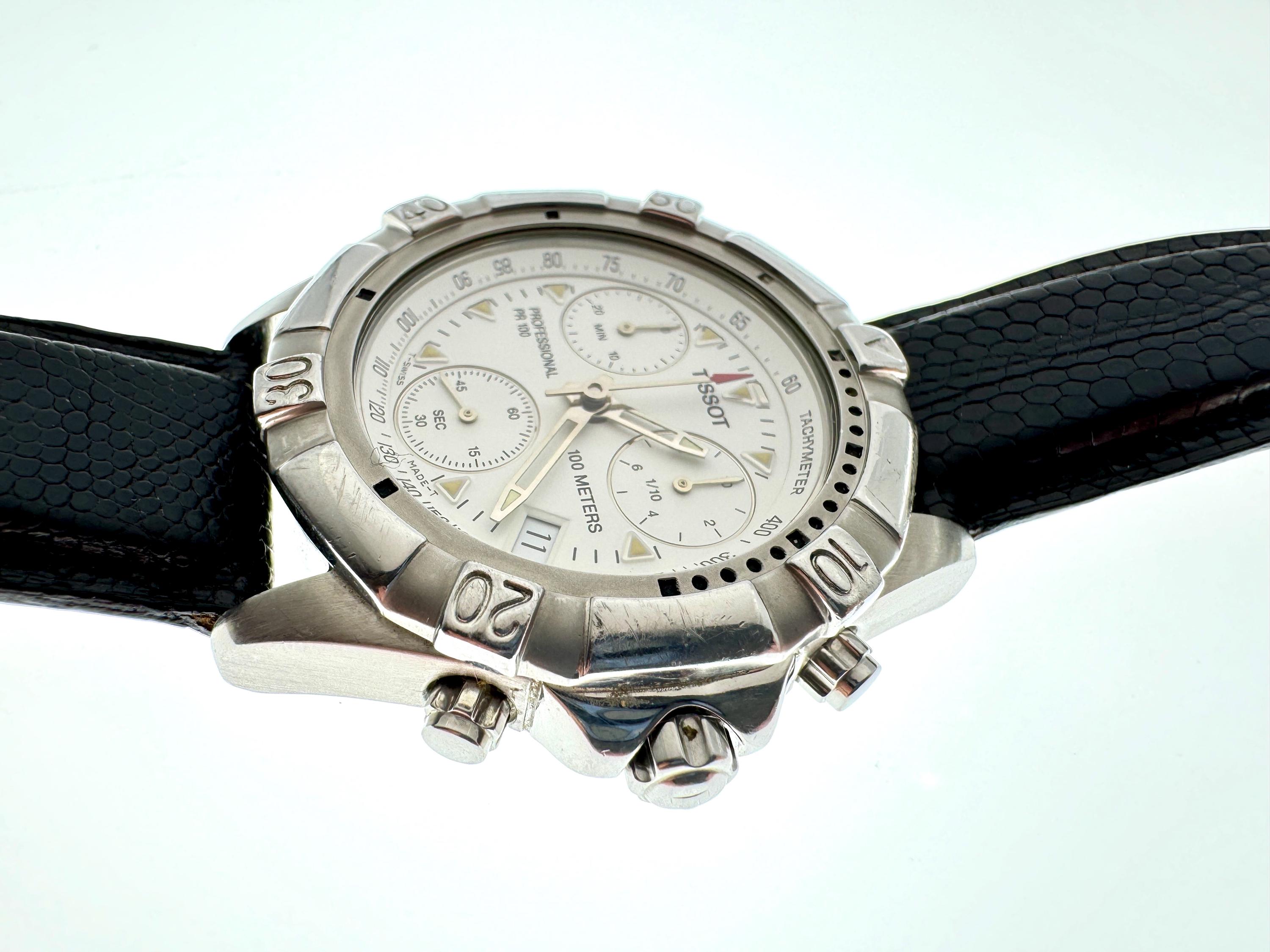 Tissot Chronograph PR 100 Men P367/467 Men 1980s - Etsy