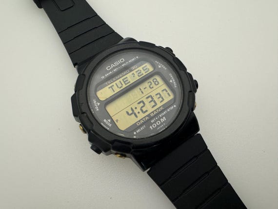Vintage Casio Data Bank Telememo 30 Watch DBW-32 for Men - Etsy