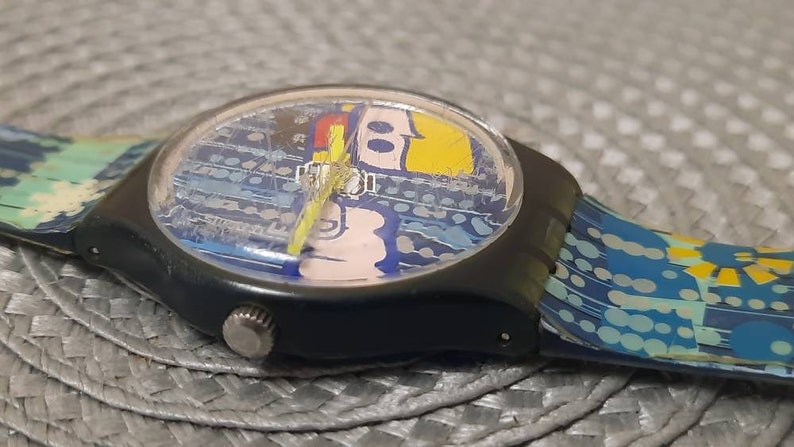 Swatch Map RARE Swatch Watch London Map - London Calling - AG 1999 - Etsy
