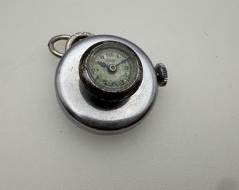 Lapel Button Hole Watch Shirt Stud Watch Cca 1900 Wotking Swiss Made