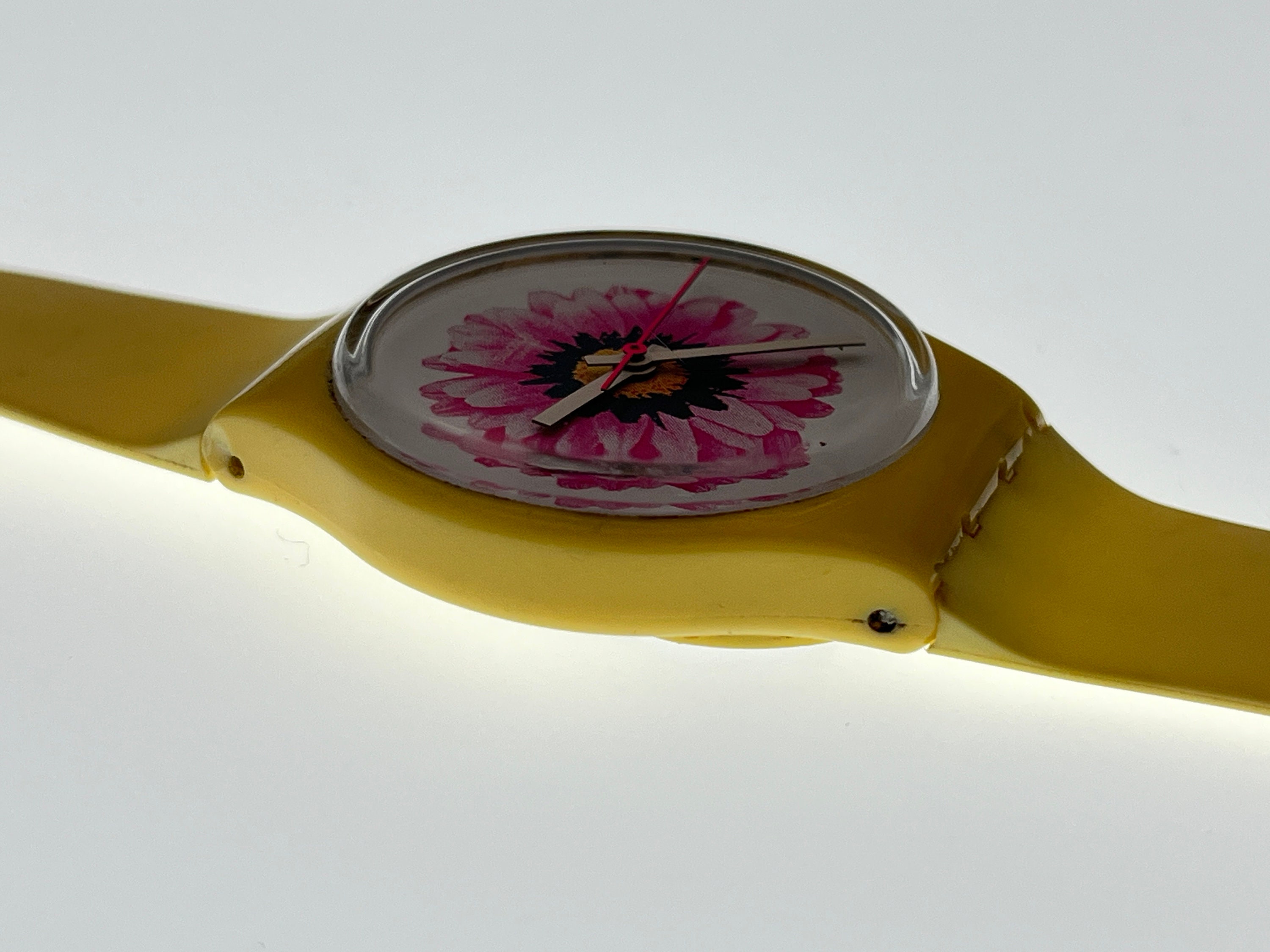 Swatch Watch - GW119 - SNOWFLOWER RARE Swatch Gent Originals - GW119 SNOWFLOWER - AG 1997  main image 2