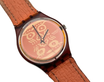 Swatch Armbanduhr AG 1992 | Stoffmuster GF103