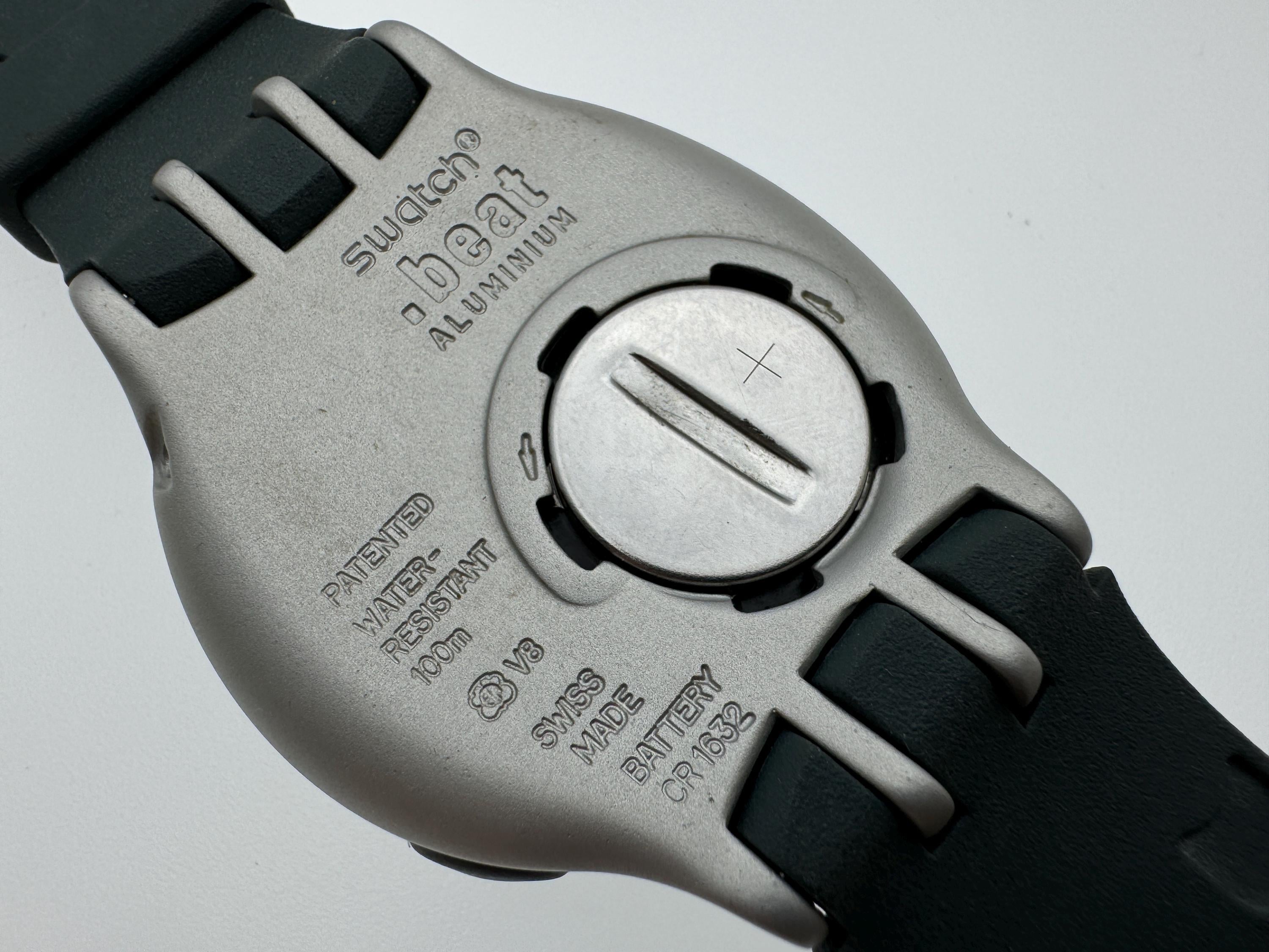 Vintage Swatch .beat Aluminum Digital Watch, 1990s, Green - Etsy