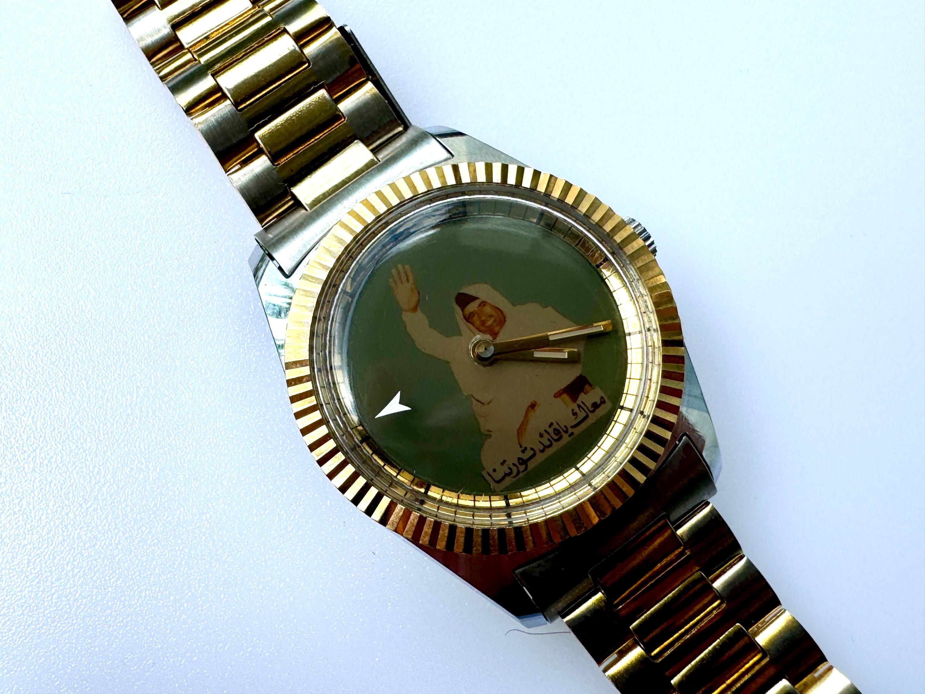 Zurex Watch Automatic With Mistery Dial Muammar Gaddafy Swiss Made
