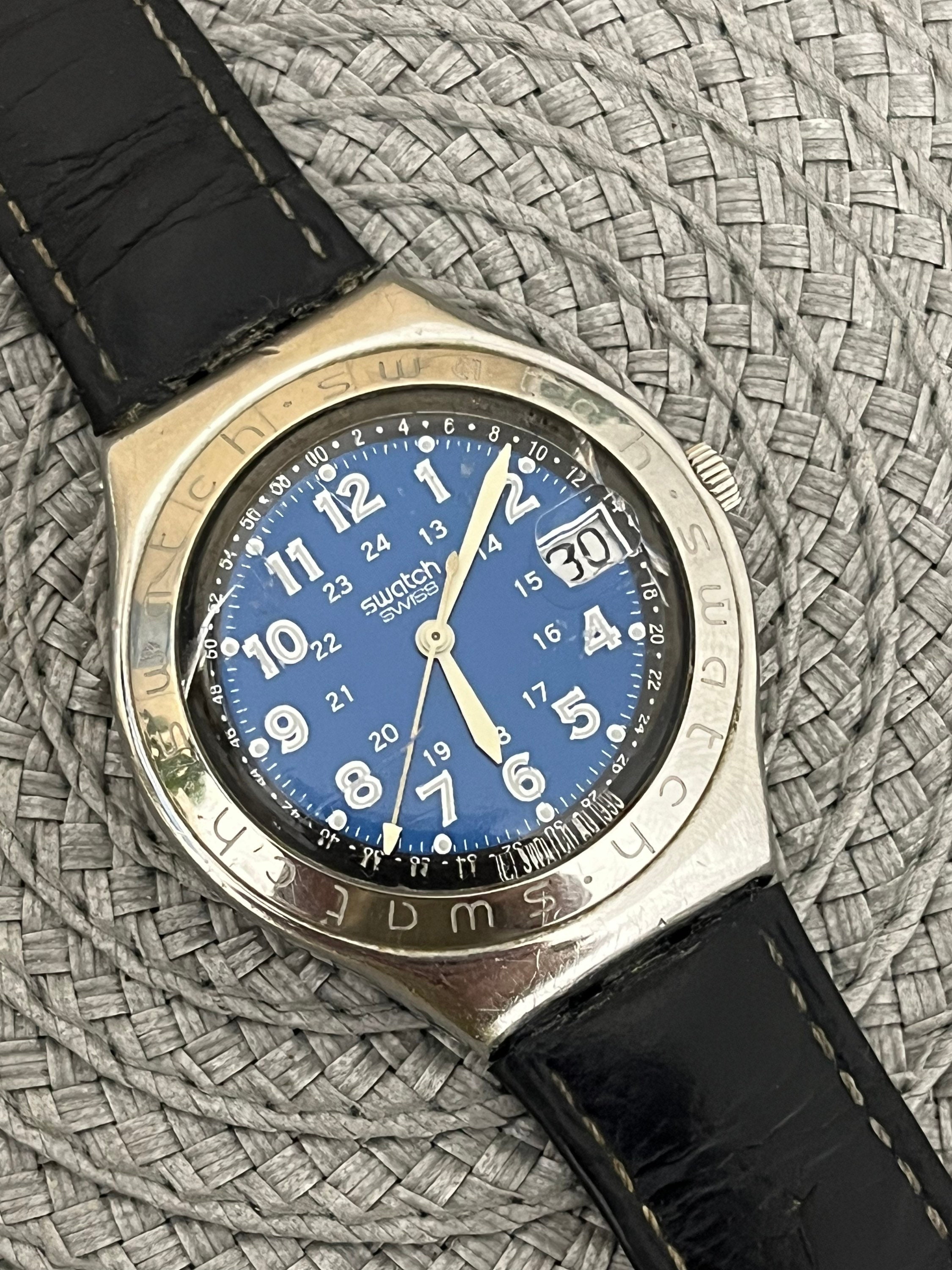 Vintage Men Swatch Irony Watch AG 1993 - Etsy Israel