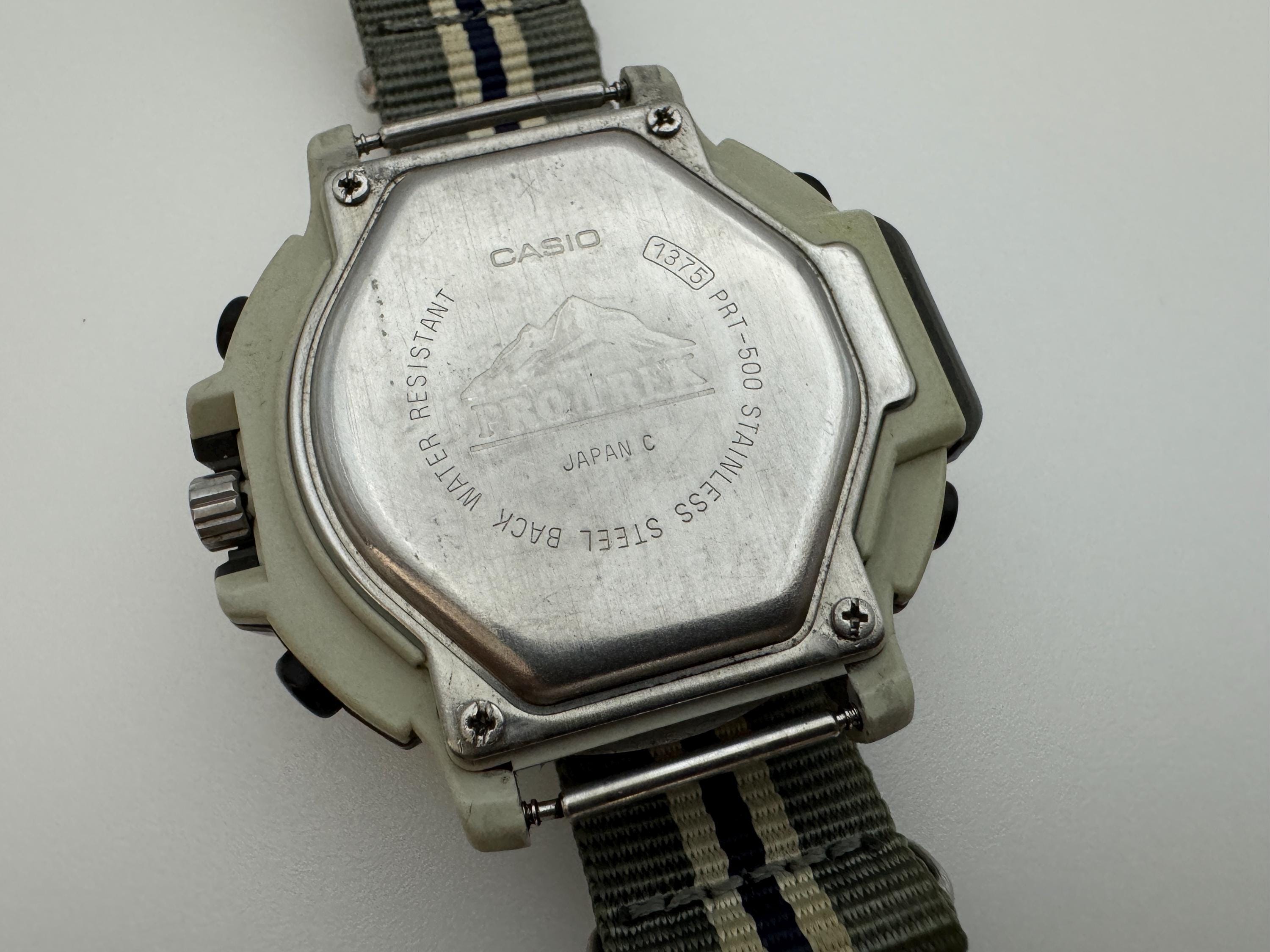 Casio Protrek TWINCEPT PRT-500 Men Dual Sensor - Etsy Casio Protrek TWINCEPT PRT-500 Men Dual Sensor - Etsy