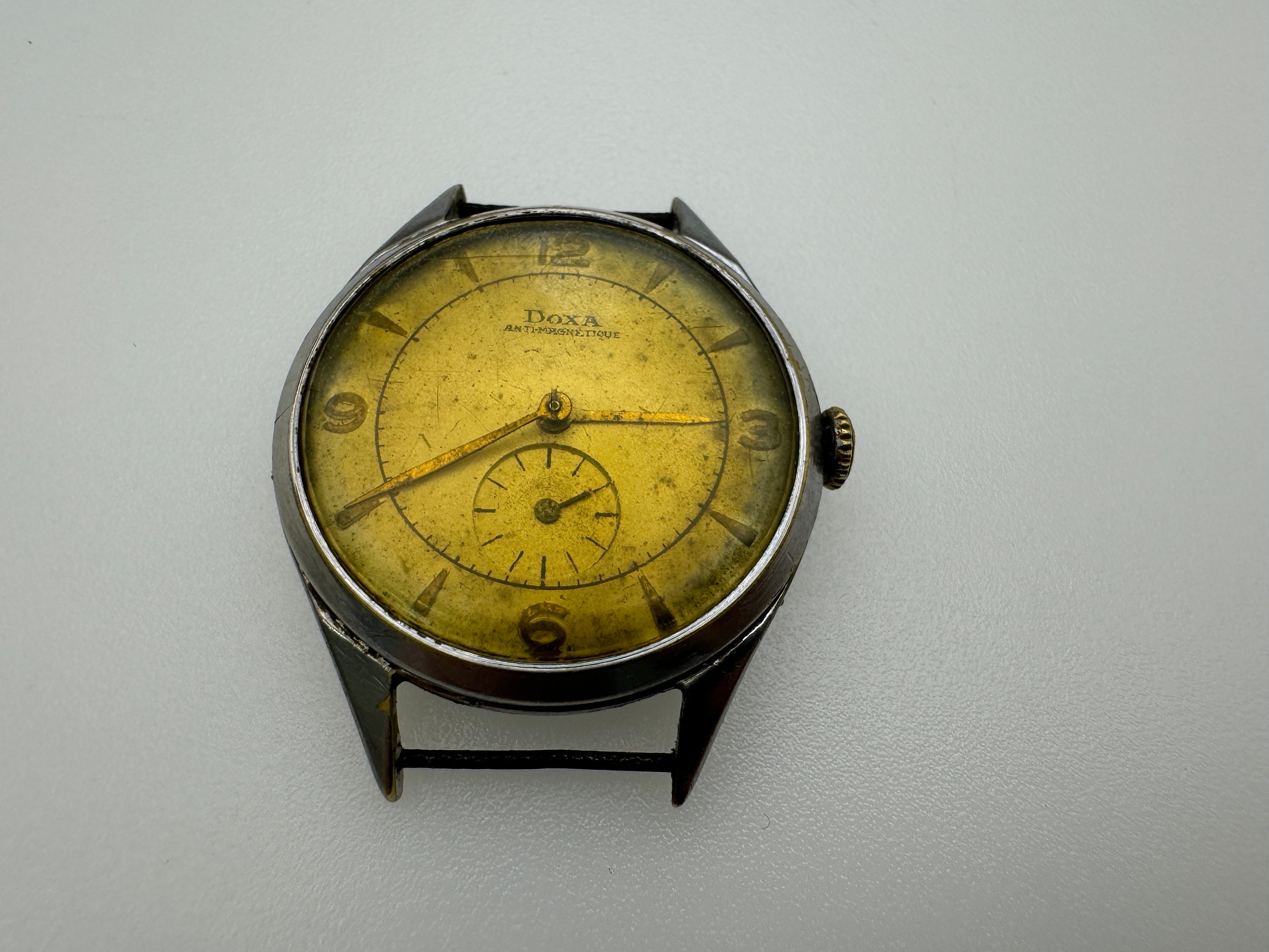 DOXA ヴィンテージ 手巻き腕時計 DOXA grafic Square ドクサ グラフィック1960年代 スクエア