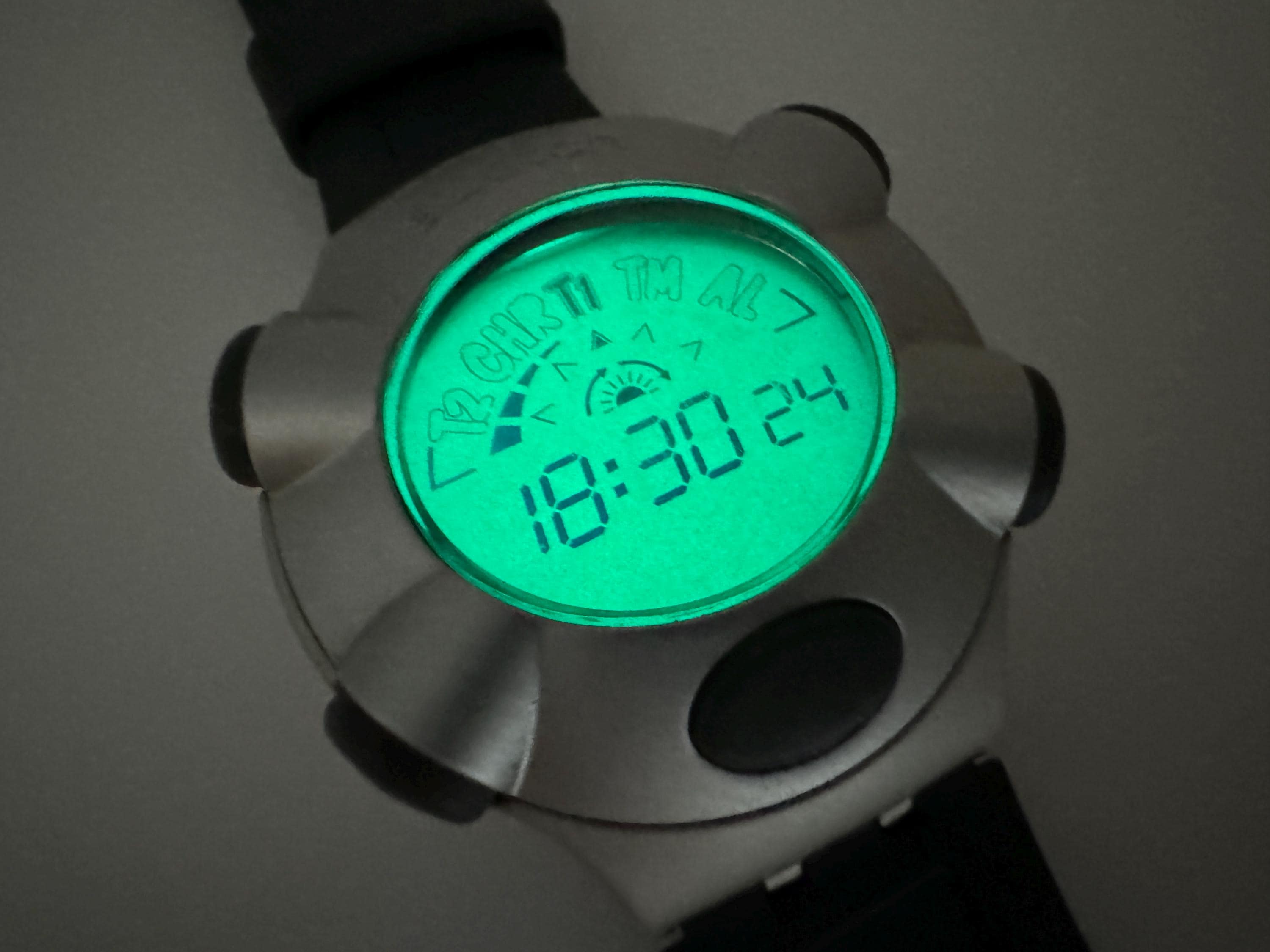 Vintage Swatch .beat Aluminum Digital Watch, 1990s, Green - Etsy