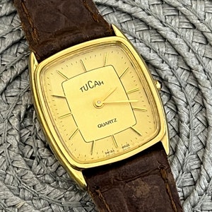 Vintage TuCah watch - Swiss made - quartz - Women Watch