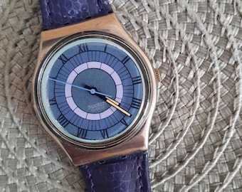 Vintage Swatch - AG 1991 - Metal / Pastic - nice dial