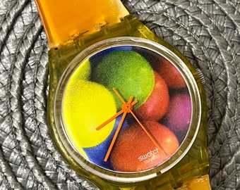 Swatch BUBBLEGUM GK283 Multi Color AG 1997