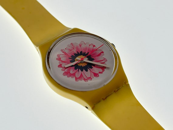 RARE Swatch Gent Originals - GW119 SNOWFLOWER - AG 1997 - Etsy display picture 1