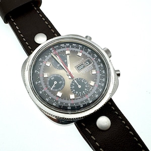 Dulux Chronograph Watch Automatic Valjoux 7750 Swiss