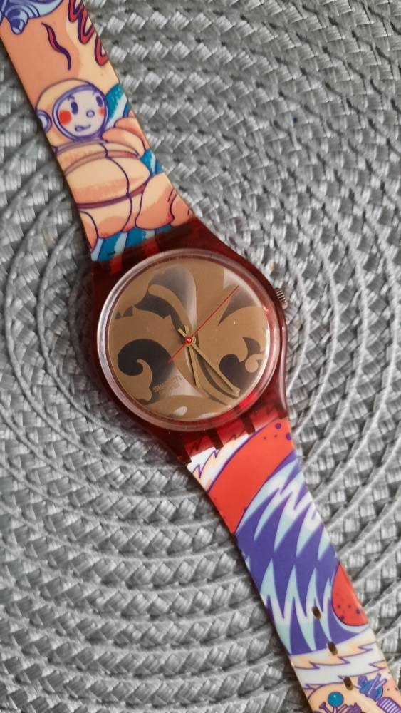 Vintage Swatch GR106 -Louis Louis - AG 1990 - Colectible