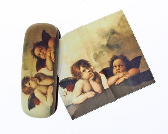 Raphael "Angel" glasses case covered with velour