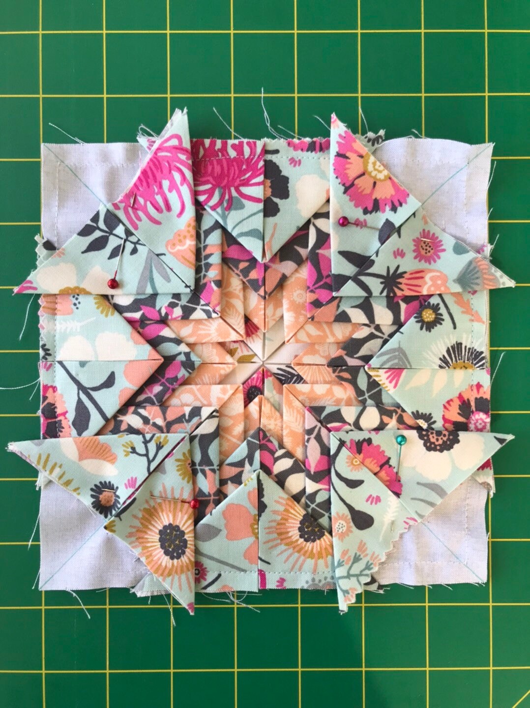 Round Folded Star Pot Holder Pattern - PDF - Etsy