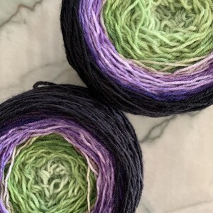 Hand Dyed Yarn Gradient - Posies - Ready to Ship Sock Weight