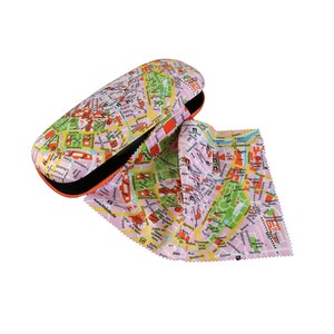 Brillenetui  Stadtplan von Wien Snapbox Hartschalenetui